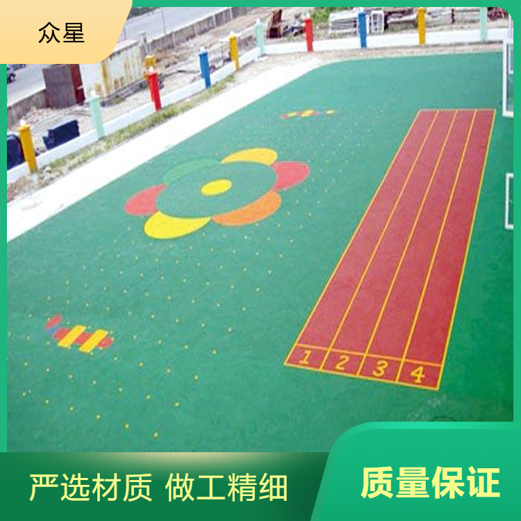 铜川市学校塑胶跑道塑胶地坪 - 厂家